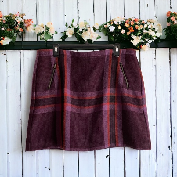 Stylus Women's Size 16P Plaid Skirt - Picture 3 of 15